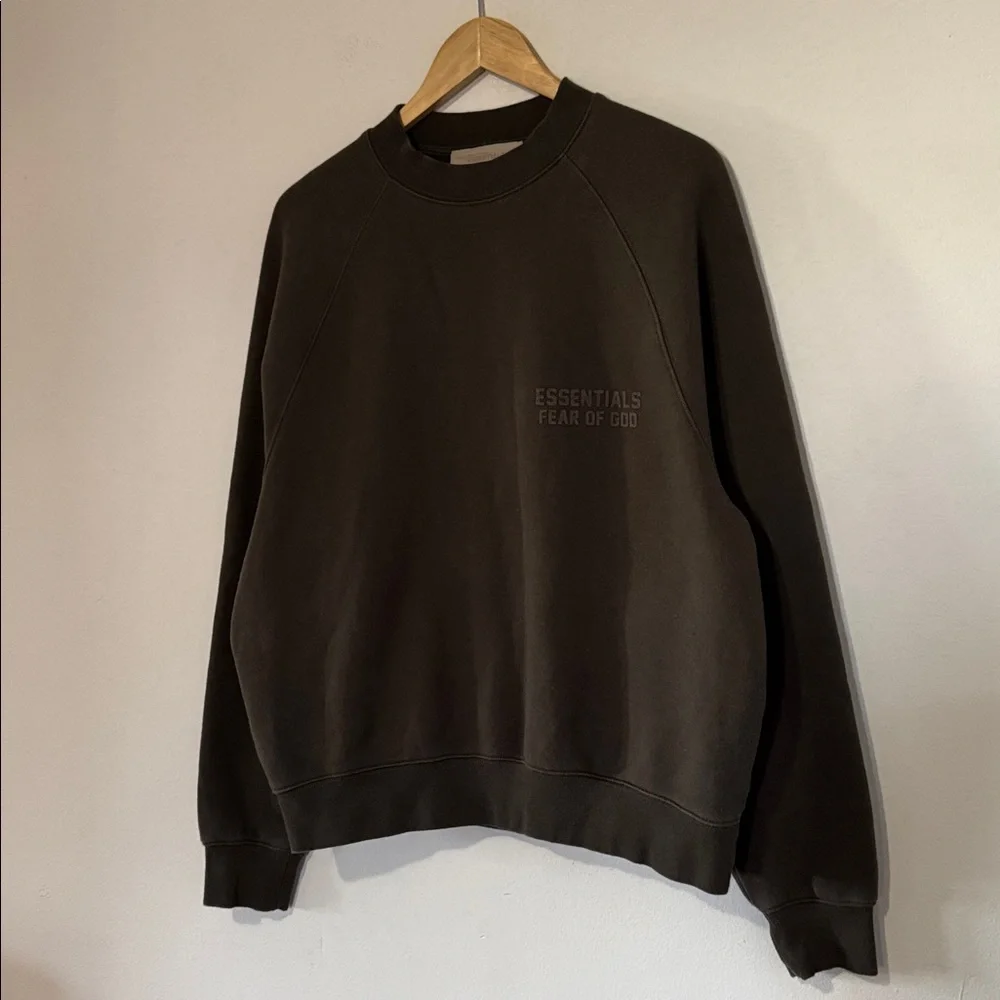 Essentials Fear Of God Crewneck / Small / Authentic / Made In Vietnam - Picture 2 of 8
